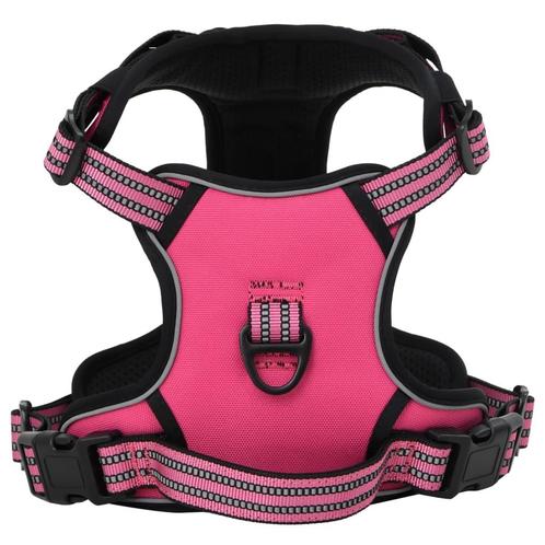 vidaXL Hondentuigje met reflecterende strepen verstelbaar S, Dieren en Toebehoren, Honden-accessoires, Nieuw, Verzenden