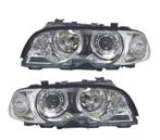 PHARES BMW E46 2P 99-03 ANGEL EYES FOND CHROMÉ, Auto-onderdelen, Verzenden, Nieuw