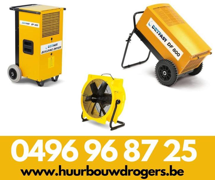 Bouwdroger DF400 of DF800, Diensten en Vakmensen, Verhuur | Gereedschap en Machines