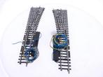 Schaal H0 Märklin 2271 K-rail paar slanke wissels met wis.., Wisselstroom, Gebruikt, Rails, Ophalen of Verzenden
