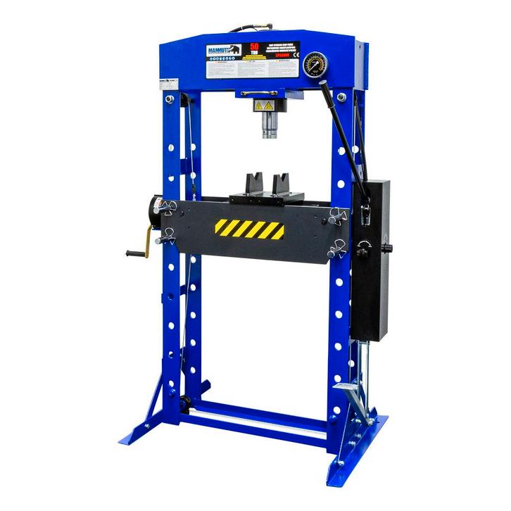 Werkplaatspers met voetpedaal 50 ton, Doe-het-zelf en Bouw, Gereedschap | Lasapparaten, Ophalen of Verzenden