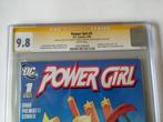 Power Girl #1 - CGC 9.8 - Signed & Sketch by Amanda Conner &, Boeken, Strips | Comics, Nieuw