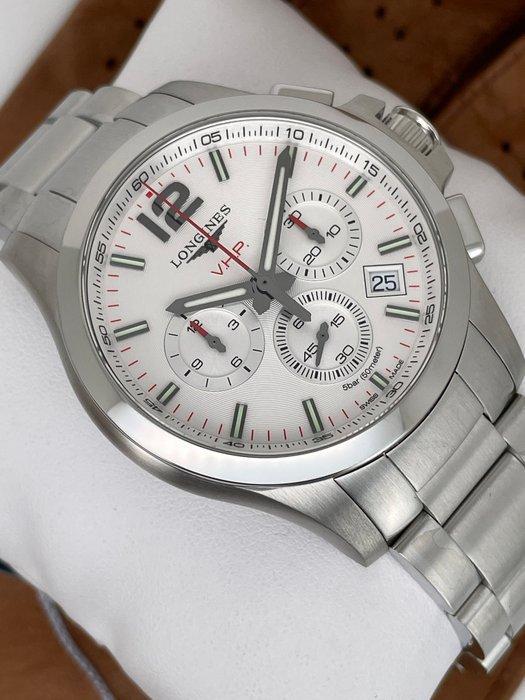 Longines - Conquest V.H.P. Chronograph - L37174766 - Heren -, Bijoux, Sacs & Beauté, Montres | Hommes