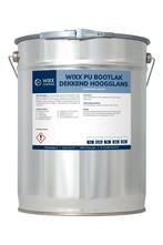Wixx PU Bootlak Dekkend Hoogglans RAL 7001 | Zilvergrijs 10L, Verzenden