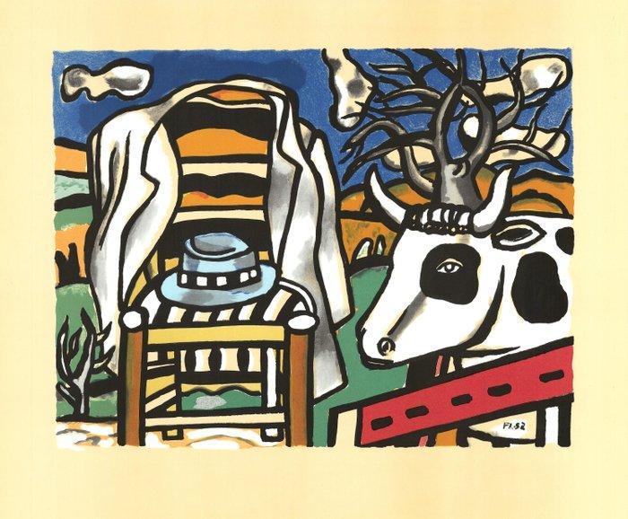 Fernand Léger (1881-1955), daprès - La chaise et la vache, Antiek en Kunst, Antiek | Overige Antiek