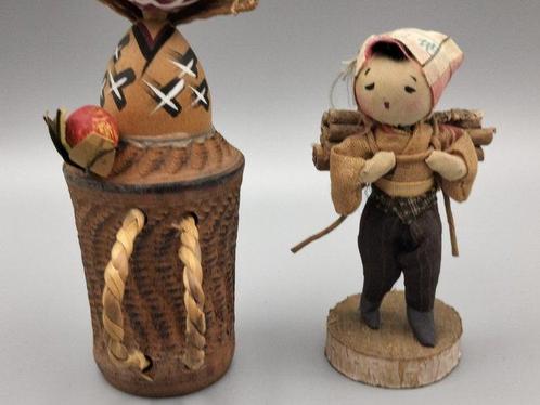 Creative Japanese dolls - Poupée ssaku kokeshi - Japon, Antiek en Kunst, Curiosa en Brocante
