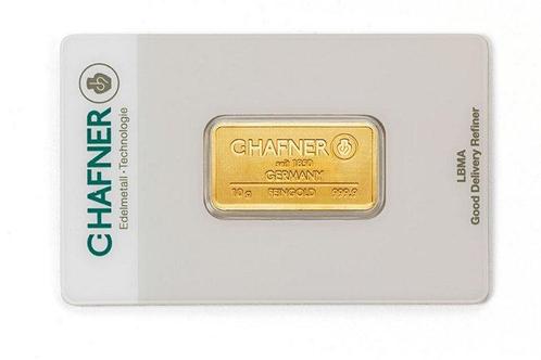 10 grammes - Or .999 - C. Hafner - Deutschland - Goldbarren, Timbres & Monnaies, Métaux nobles & Lingots