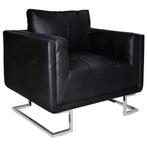 Fauteuil met Chromen Poten | Retour Deal | Nu voor EUR XX!, Huis en Inrichting, Verzenden, Minder dan 75 cm, Nieuw, 75 tot 100 cm