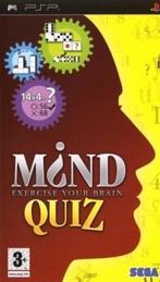 Mind Quiz Exercise your Brain (PSP Games) (Sony PSP), Ophalen of Verzenden, Zo goed als nieuw