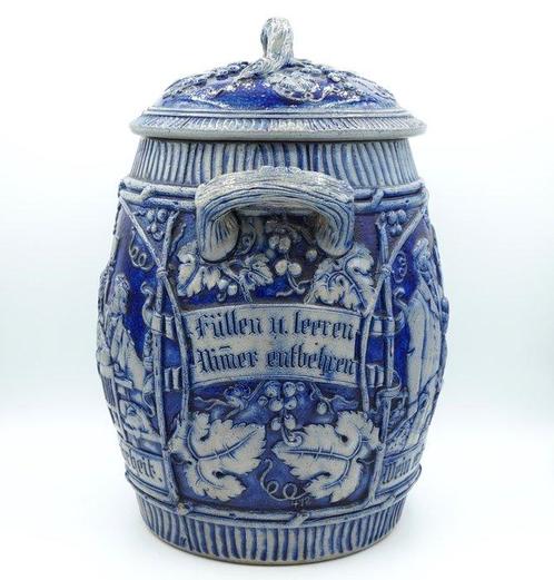 Pot - Steengoed - Duitse stenen ware Rumtopf, Antiek en Kunst, Antiek | Glaswerk en Kristal