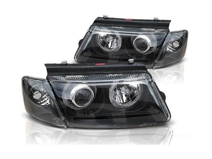 Angel Eyes koplampen Black geschikt voor VW Passat B5 3B, Autos : Pièces & Accessoires, Éclairage, Envoi