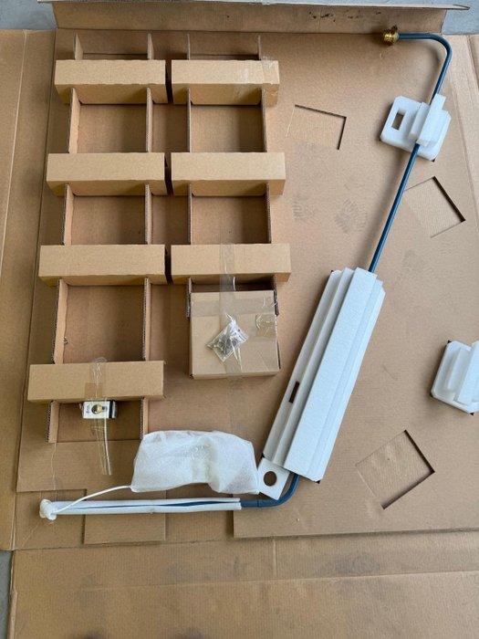 MULLER VAN SEVEREN - Wandlamp - Metaal, Glas, Antiek en Kunst, Antiek | Verlichting