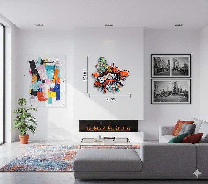 Patrycja Mroczkowska - Boom! 3D Pop Art XL, Antiquités & Art, Art | Objets design