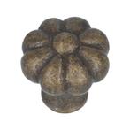 Knop mandarijn brons antiek 35 mm, Nieuw
