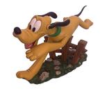 Disney - Pluto - Classic Pluto jumping over a fence - first, Collections, Disney