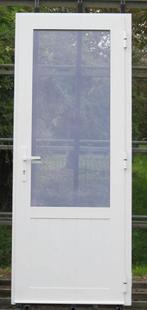 aluminium achterdeur , buitendeur , deur 88 x 218 wit, Doe-het-zelf en Bouw, Nieuw, Ophalen of Verzenden