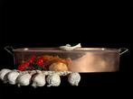 Francaise - Service à poisson - À décor de poisson - Cuivre,