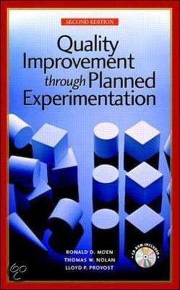Quality Improvement Through Planned Experimentation, Verzenden, Ronald D. Moen