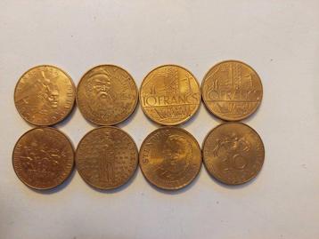 Frankrijk. Ve République. 10 Francs 1974/1987 (173 monnaies)