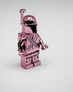 Lego Minifiguur - Star Wars - Chrome Pink Plated Mandalorian, Nieuw