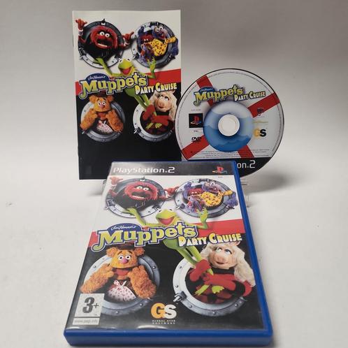 Muppets Party Cruise Playstation 2, Games en Spelcomputers, Games | Sony PlayStation 2, Zo goed als nieuw, Ophalen of Verzenden
