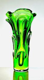 Mstisov glass Union, Moser, Large 24.5cm Vase - Unknown -