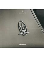 2018 MASERATI LEVANTE BROCHURE ENGELS, Nieuw