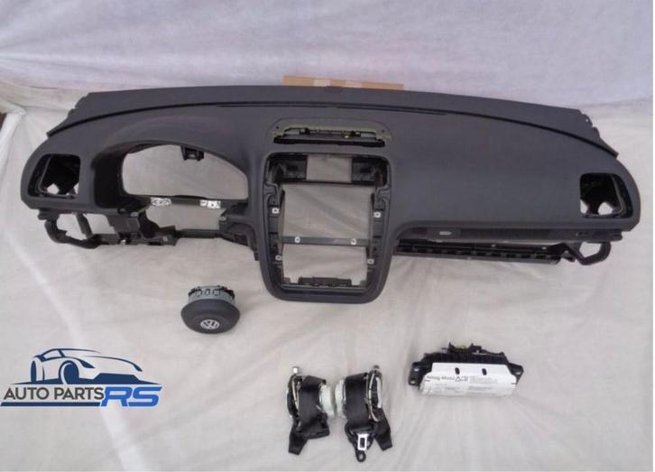 Dashboard + Airbags + Veiligheidsgordels VW Scirocco, Auto-onderdelen, Dashboard en Schakelaars, Nieuw, Volkswagen, Verzenden