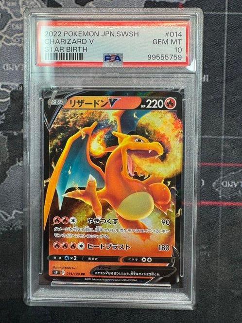 Pokémon - 1 Graded card - Dracaufeu - Sword and Shield - PSA, Hobby en Vrije tijd, Verzamelkaartspellen | Pokémon