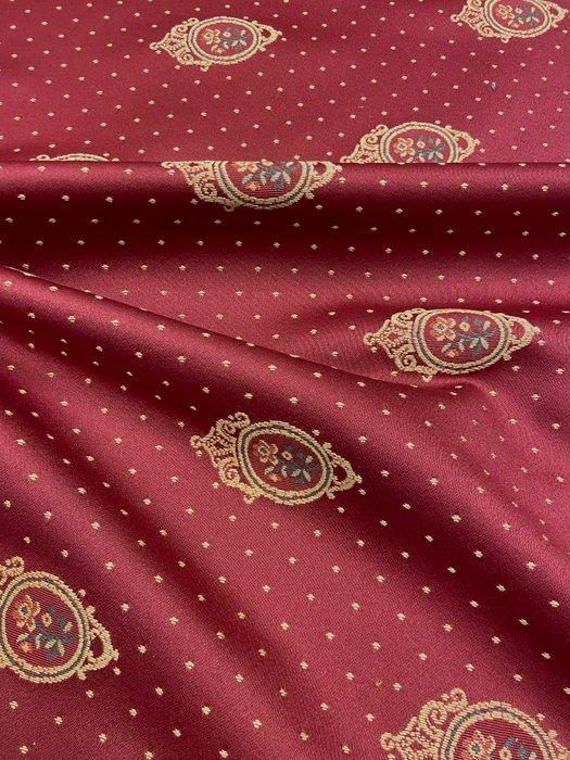 Jacquardweefsel met een dichte structuur, een fluwelen, Antiek en Kunst, Antiek | Tapijten, Tafelkleden en Textiel