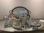 Service à café (12) - Empire - Plaqué(e) argent, Antiek en Kunst