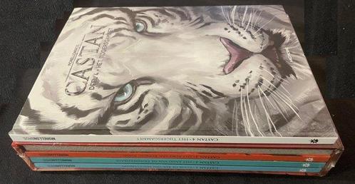 Castan 1 t/m 4 - Complete reeks HC - verzamelbox - 4 Album -, Boeken, Stripverhalen