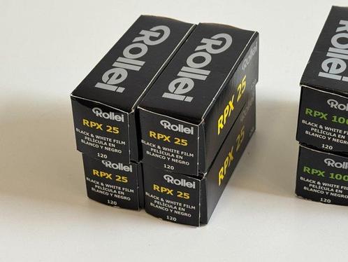 Rollei 10x 120 rolls RPX 25 / 100 / 400 *Always cold stored*, Audio, Tv en Foto, Fotocamera's Analoog