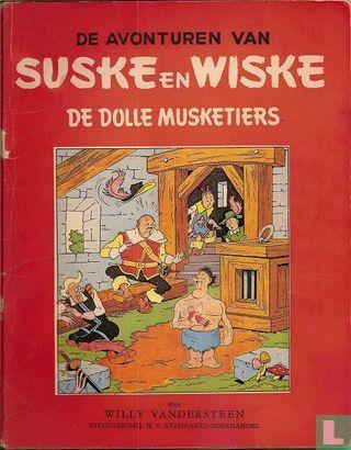 Suske en Wiske - De dolle musketiers - 1955, Boeken, Stripverhalen, Gelezen, Eén stripboek, Verzenden