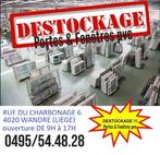 Déstockage des châssis pvc grand stock disponible sur place, Doe-het-zelf en Bouw, Raamkozijnen en Schuifdeuren, Châssis de fenêtre