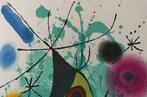 Joan Miro (1893-1983) - Litografia Original XI (Le Chanteur)