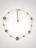 24 karaat - vetro di Murano, Geel goud - Halsketting - Glas