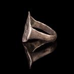Grec antique mycénien Bague en argent (Sans Prix de Réserve)