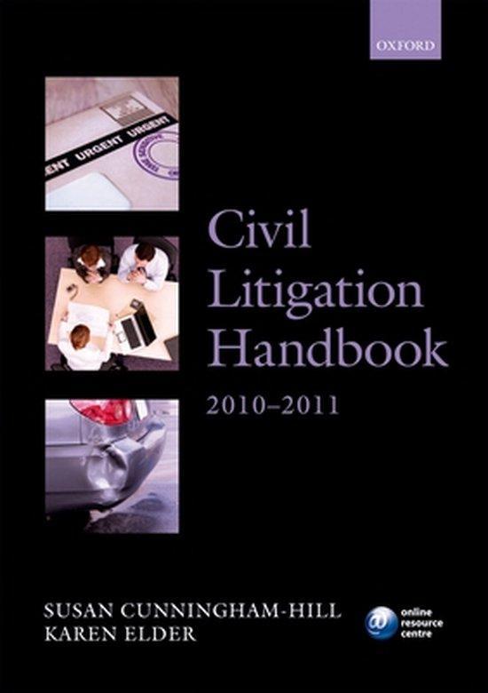 Civil Litigation Handbook 9780199589678, Livres, Langue | Anglais, Envoi