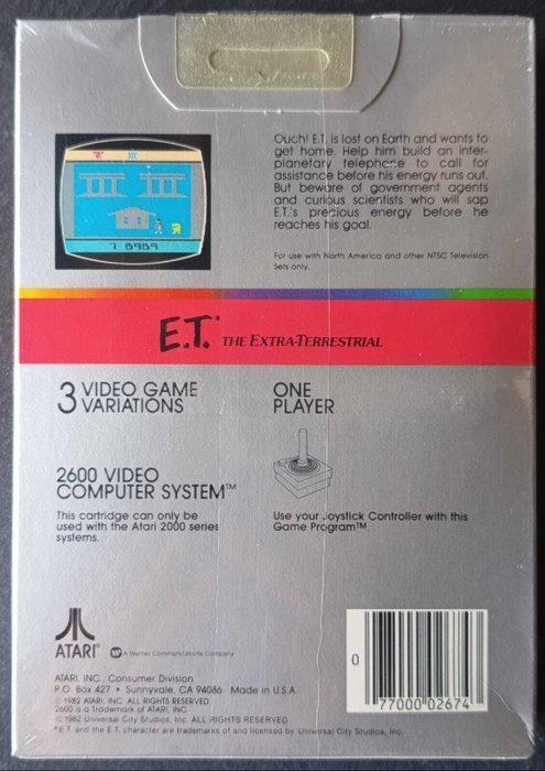 Atari - 2600 VCS - E.T. The Extraterrestrial - U.S.A. (1982), Games en Spelcomputers, Spelcomputers | Overige Accessoires