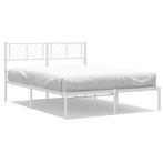 Metaal Wit Bed 150x200 | Retour Deal | 40% Korting, Huis en Inrichting, Verzenden, Wit, Overige maten, 200 cm