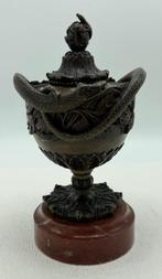Vase avec couvercle - Marbre, Bronze - Alphonse Giroux, Antiquités & Art