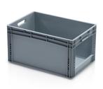 Magazijnbak 600x400x320mm met grijpopening stapelbaar, Ophalen of Verzenden