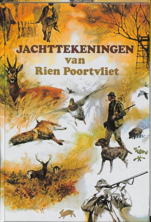 Jachttekeningen van Rien Poortvliet 9789026948015, Boeken, Kunst en Cultuur | Beeldend, Gelezen, Verzenden