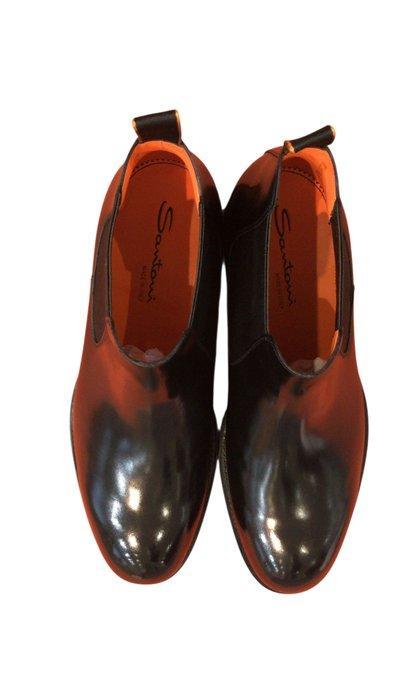 Santoni - Enkellaarsjes - Maat: EU 44.5 - Nieuw in doos, Kleding | Heren, Schoenen