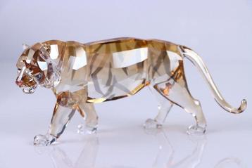 Figuur - Swarovski - Bedreigde Dieren Tijger (Boxed + beschikbaar voor biedingen