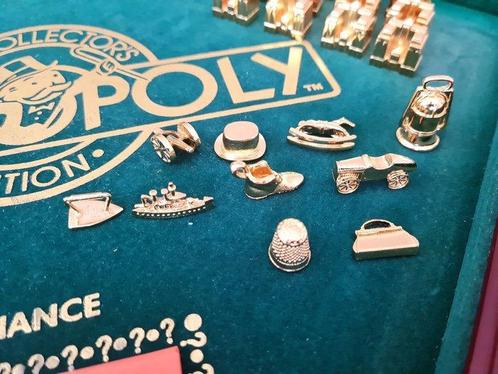 Jeu de société - Monopoly - 24 karaat verguld & 925 sterling, Antiek en Kunst, Antiek | Overige Antiek