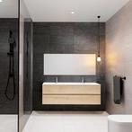 Badkamermeubel Solid Surface BWS Stockholm 150x46 cm Links, Ophalen of Verzenden, Bad