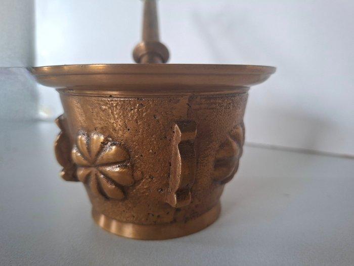 MORTERO ALMIREZ BRONCE S. XVIII - Vijzel en stamper -, Antiek en Kunst, Antiek | Keukengerei