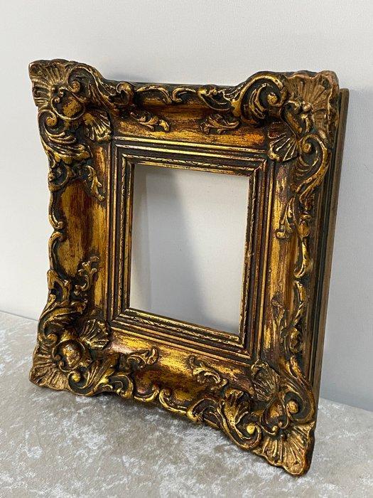 Lijst - Hout - Barok Schilderijlijstje, Antiek en Kunst, Antiek | Overige Antiek